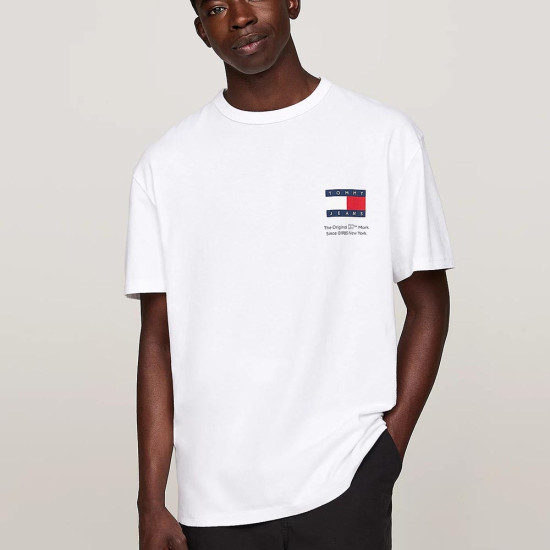 Tommy Hilfiger Ανδρική κοντομάνικη μπλούζα Logo Crew Neck T-Shirt